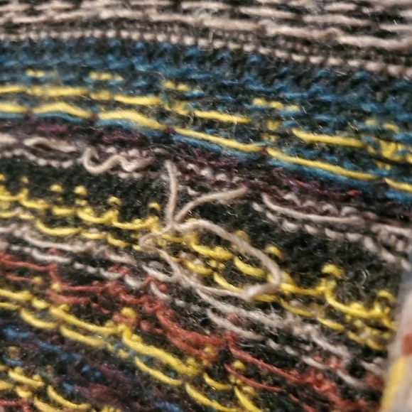 Ruff Hewn wool mohair blend boho neutral colored cardigan size Lg - Picture 13 of 13